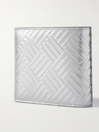 Bottega Veneta - Intrecciato-Embossed Metallic Leather Billfold Wallet