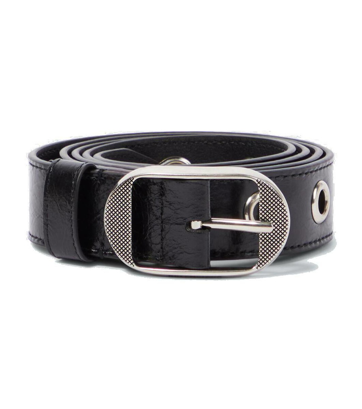 Photo: Balenciaga 30 Le Cagole leather belt