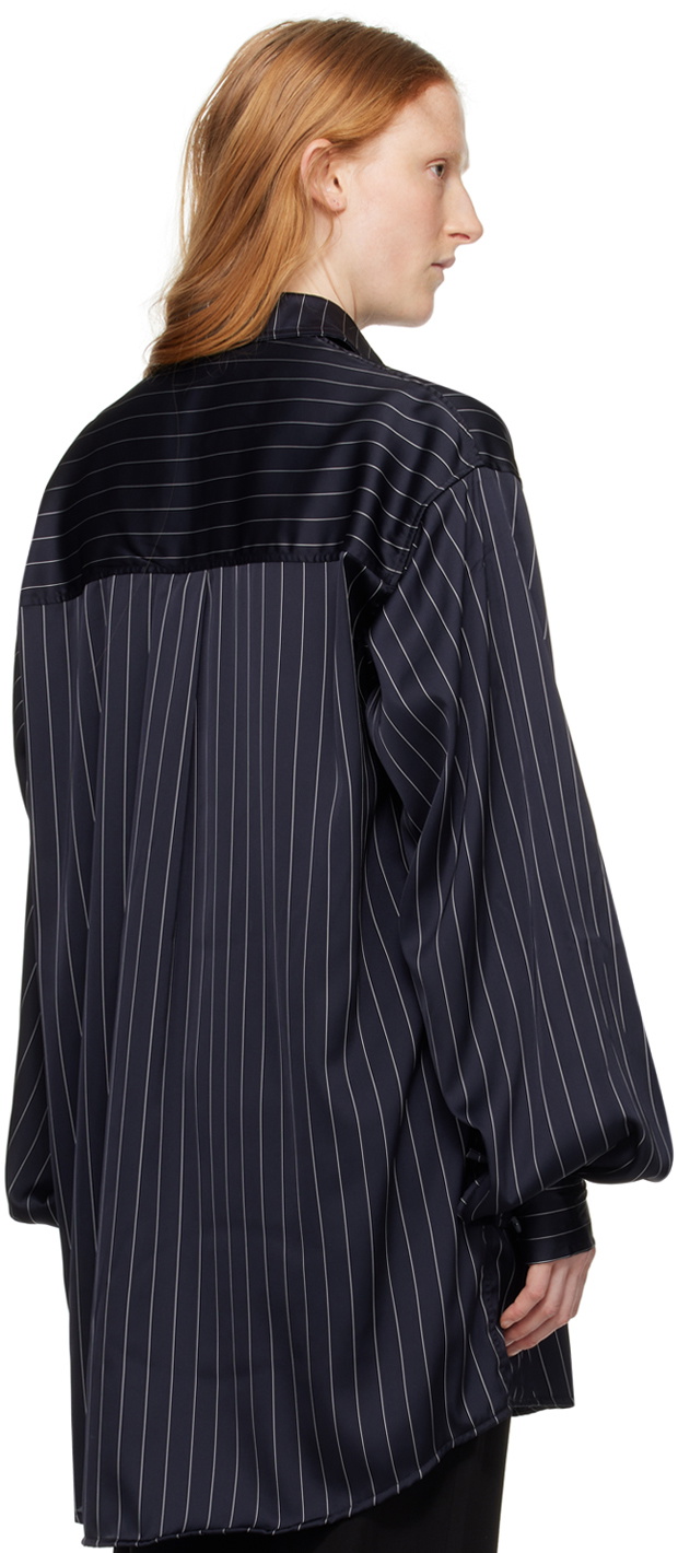 Elleme Navy Oversized Shirt