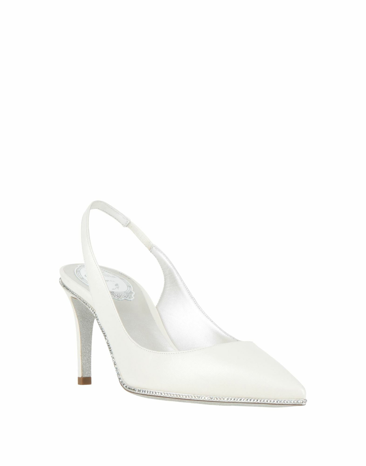 Rene' Caovilla Womens Pumps Ivory