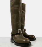 Burberry Leather knee-high boots