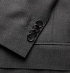 Hugo Boss - Dark-Grey Huge Genius Slim-Fit Virgin Wool Suit - Men - Gray