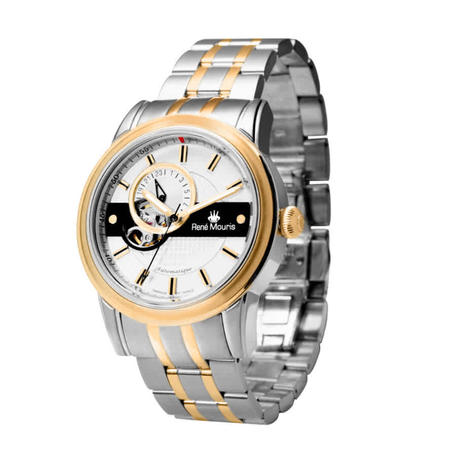 Rene Mouris Orion Automatic White Dial Mens Watch 70102RM4