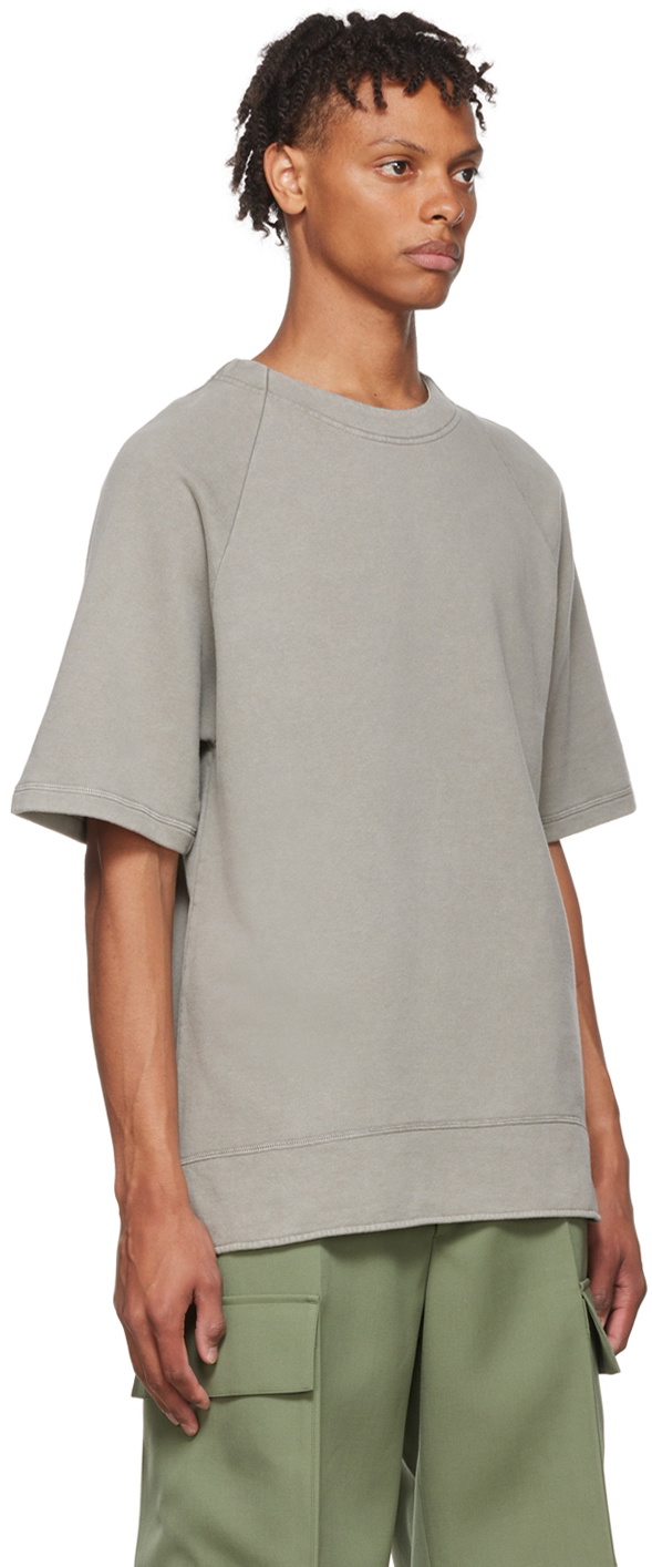 Jil Sander Taupe Cotton T-Shirt Jil Sander