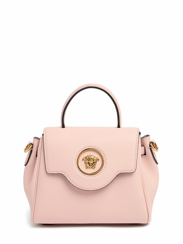 Photo: VERSACE La Medusa Leather Top Handle Bag