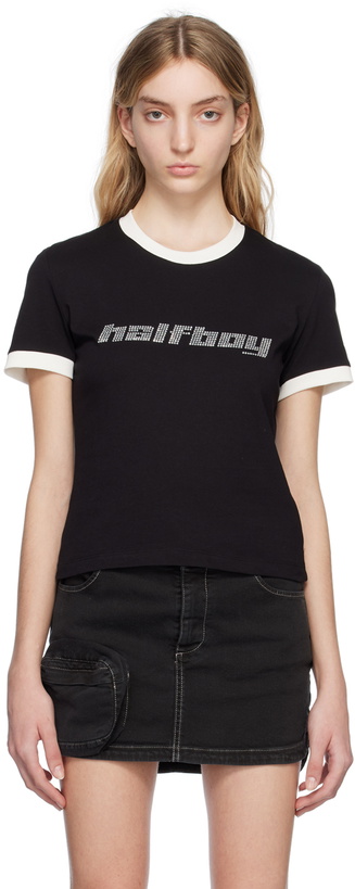 Photo: HALFBOY Black Crystal-Cut T-Shirt