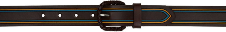 Photo: Paul Smith Black Stripe Rope Buckle Belt