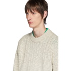 Kenzo Off-White Linen Kenzo Paris Sweater