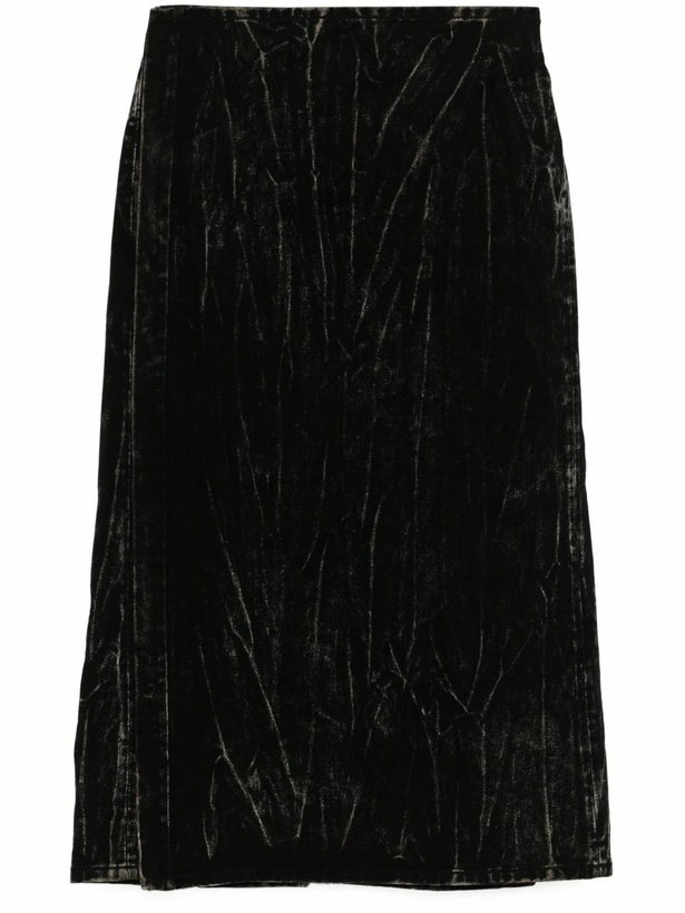 Photo: Y/Project Draped Asymmetric Midi Skirt