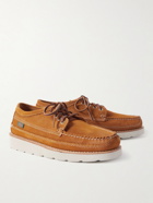 G.H. Bass & Co. - Suede Boat Shoes - Brown