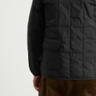 Taion Men's Work Crew Neck Down Jacket in Black