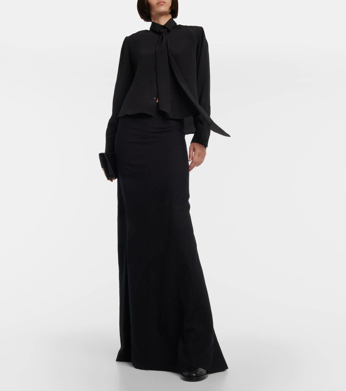 Ann Demeulemeester Virgin wool maxi skirt Ann Demeulemeester