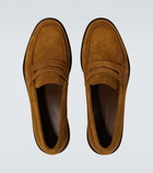 Manolo Blahnik Perry suede loafers