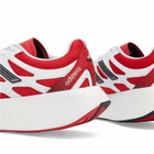 Adidas Running Adidas Adizero Aruku Sneakers in White/Pure Ruby/Black