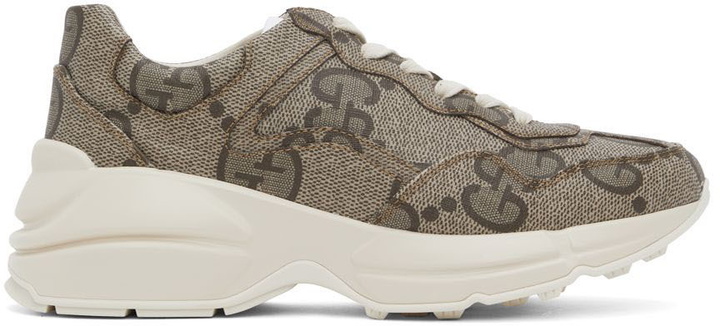 Photo: Gucci Beige Rhyton Sneakers