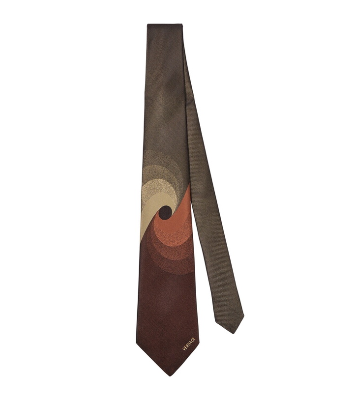 Photo: Versace Silk jacquard tie