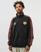 Adidas Man Utd Tracktop Black - Mens - Track Jackets