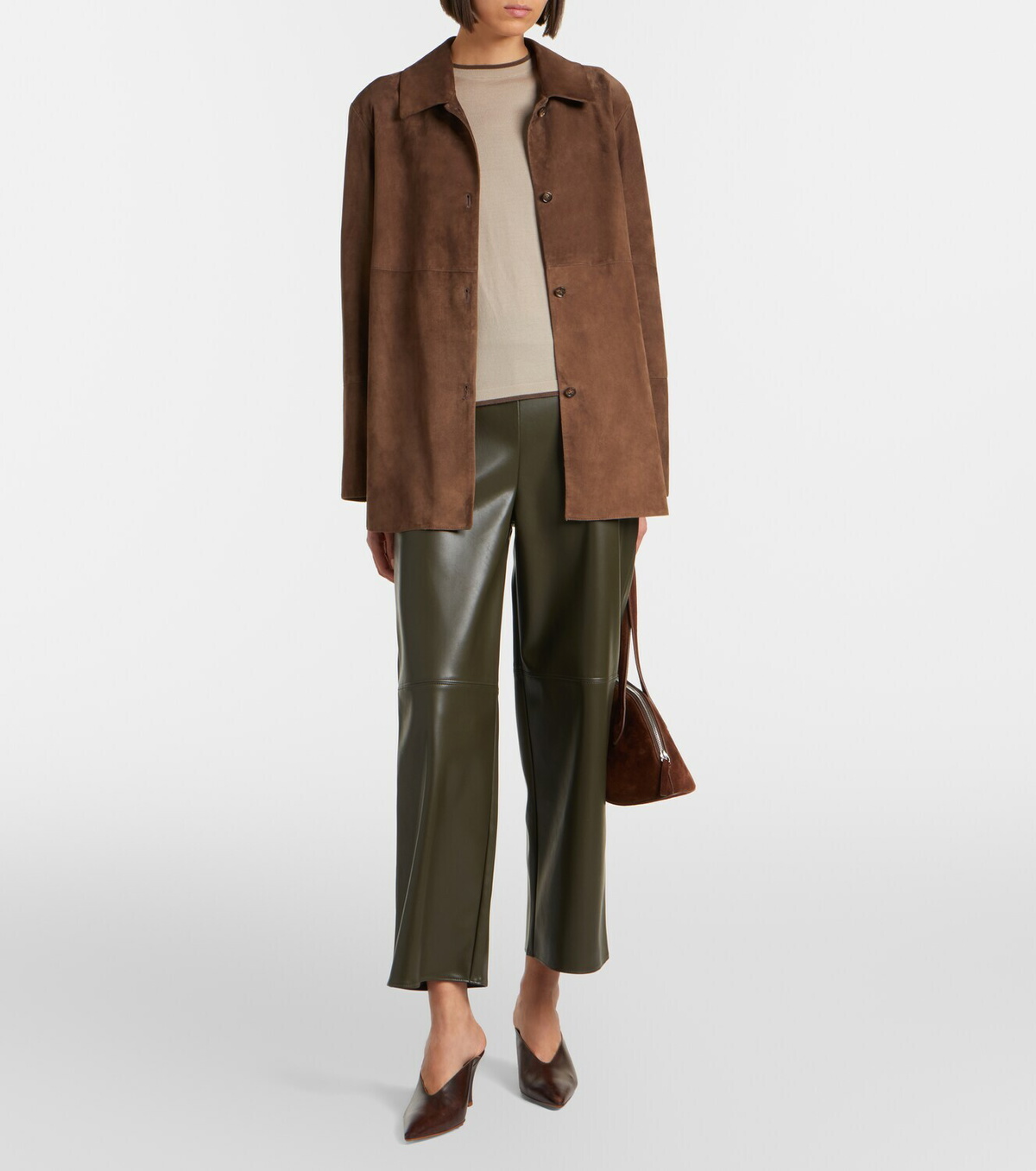 'S Max Mara Cropped straight pants