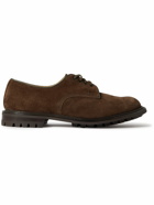 Tricker's - Daniel Suede Derby Shoes - Brown