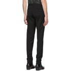 Dsquared2 Black Wool Admiral Trousers