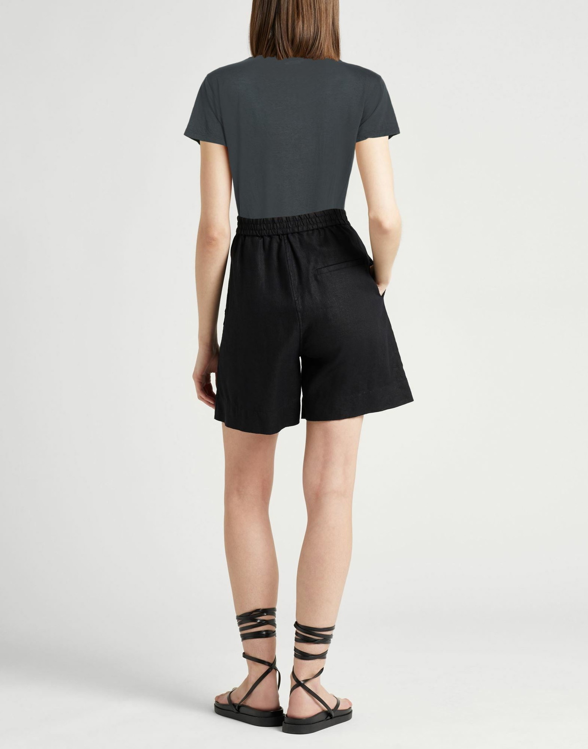 Massimo Alba Womens T-shirt Charcoal