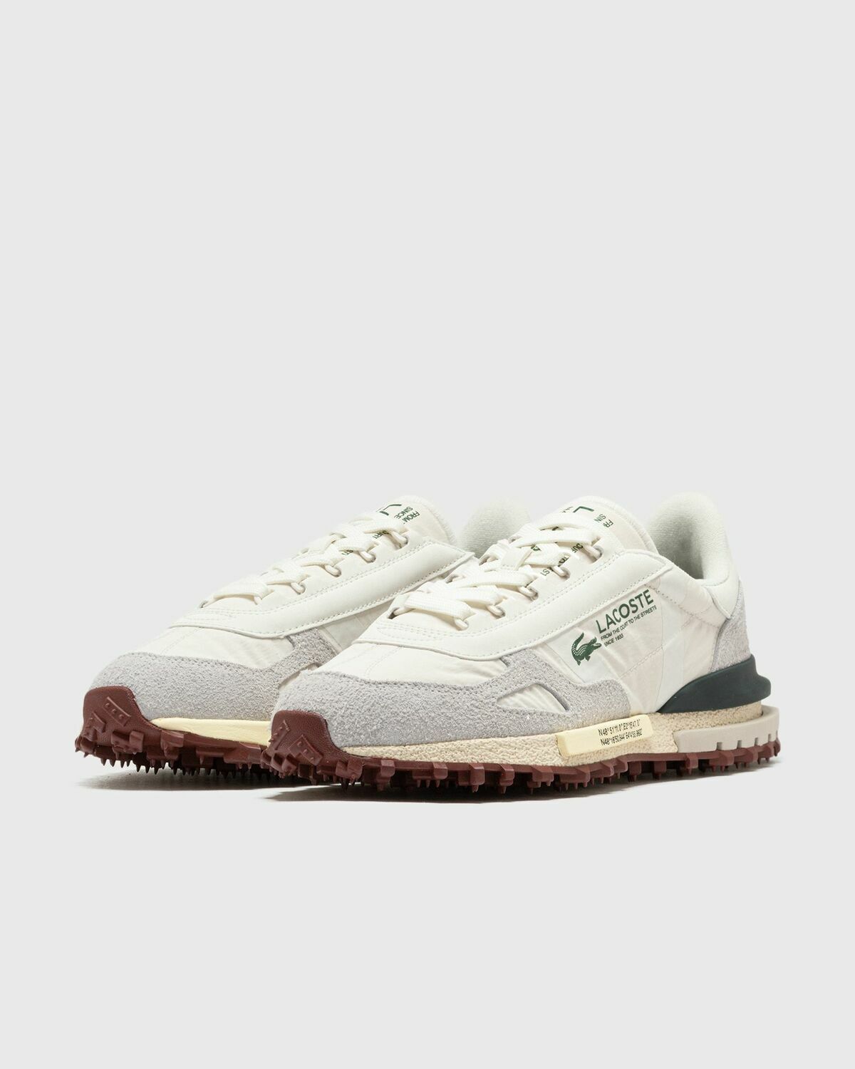 Lacoste ELITE ACTIVE 125 2 SMA White Mens Lowtop