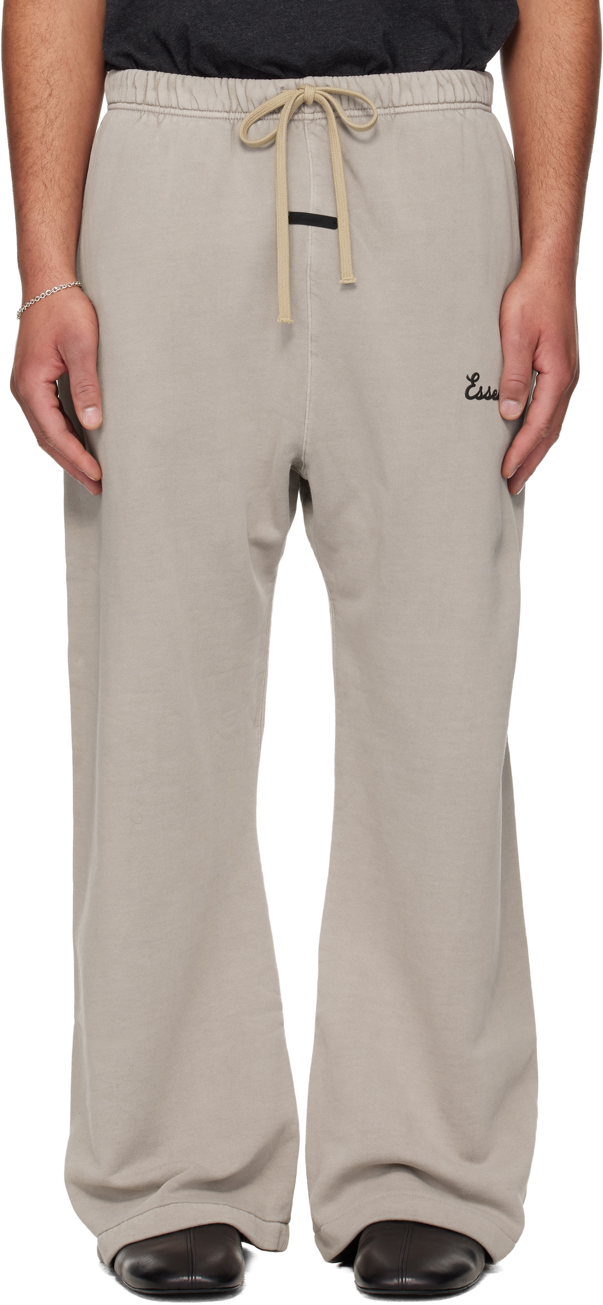 Fear of God ESSENTIALS Taupe Training Classic Flare Sweatpants