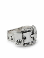 Enfants Riches Déprimés - Buckle Sterling Silver Ring - Silver
