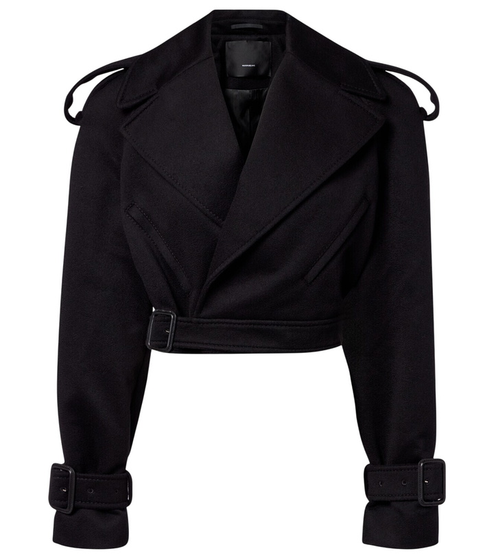 Photo: Wardrobe.NYC Cropped wool jacket