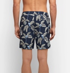 Onia - Charles Long-Length Printed Swim Shorts - Blue