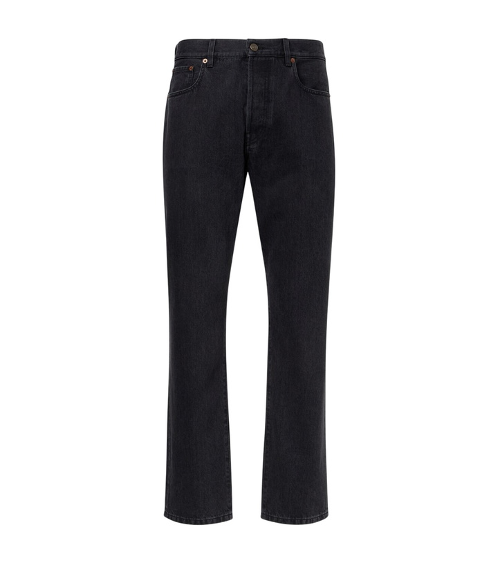 Photo: Valentino Mid-rise straight jeans