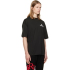 AMIRI Black MA Hollywood HJ Skate T-shirt