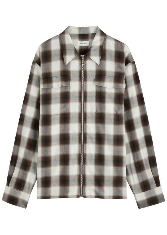 Second/Layer SSENSE Exclusive Black Pin Point Shirt Second/Layer