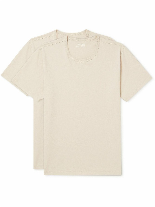 Photo: Lady White Co - Two-Pack Cotton-Jersey T-Shirts - Neutrals