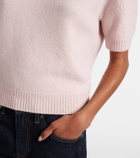 Khaite Golden cashmere sweater