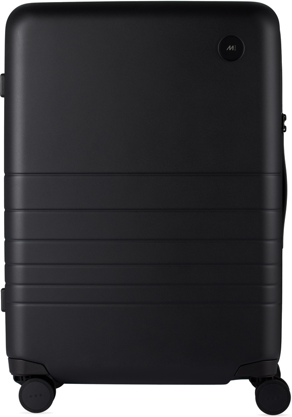 Photo: Monos Black Expandable Check-In Medium Suitcase