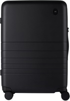 Monos Black Expandable Check-In Medium Suitcase
