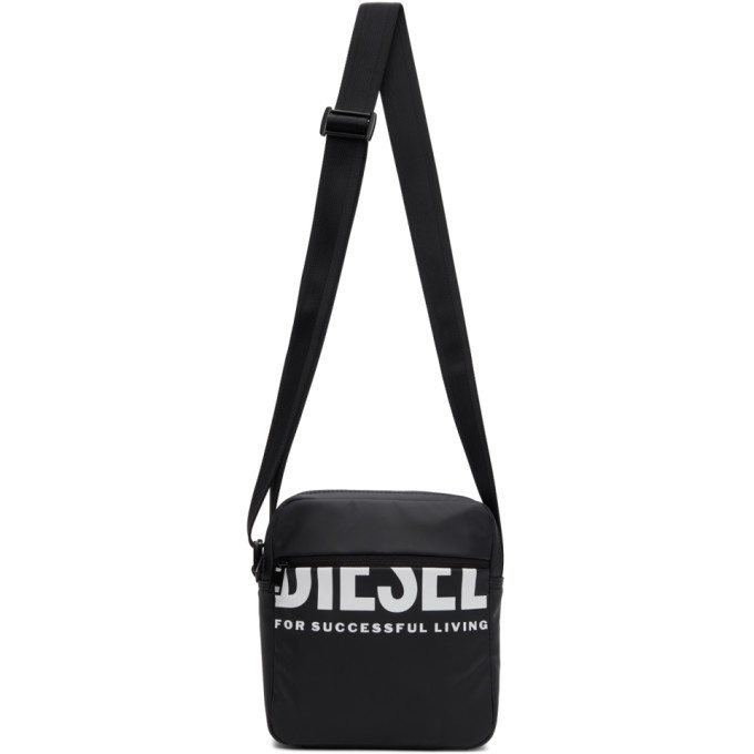 Photo: Diesel Black F-Bold Doublecross III Messenger Bag