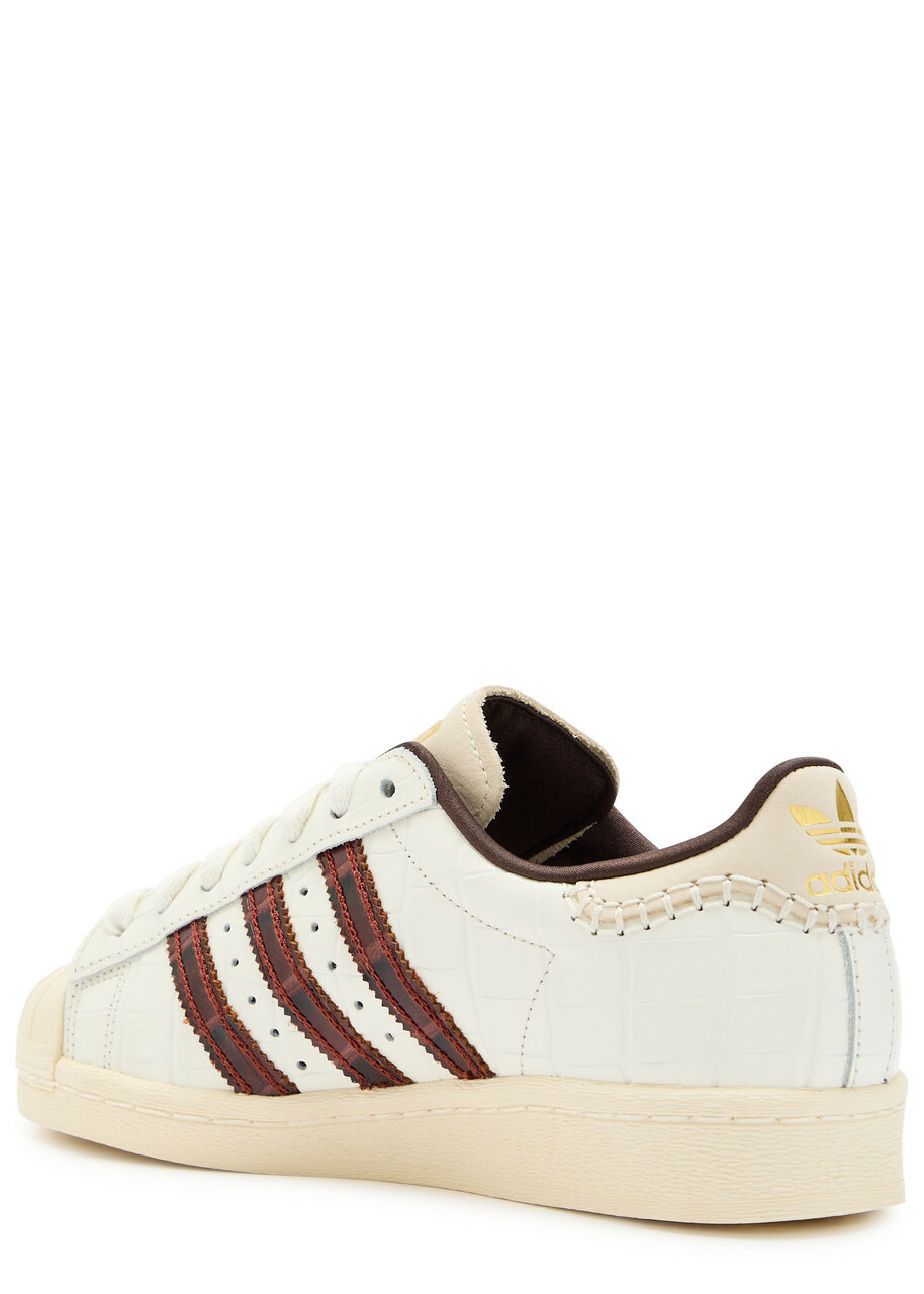 Adidas X Wales Bonner Superstar Leather Sneakers White