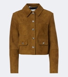 Altuzarra Astley cropped suede jacket