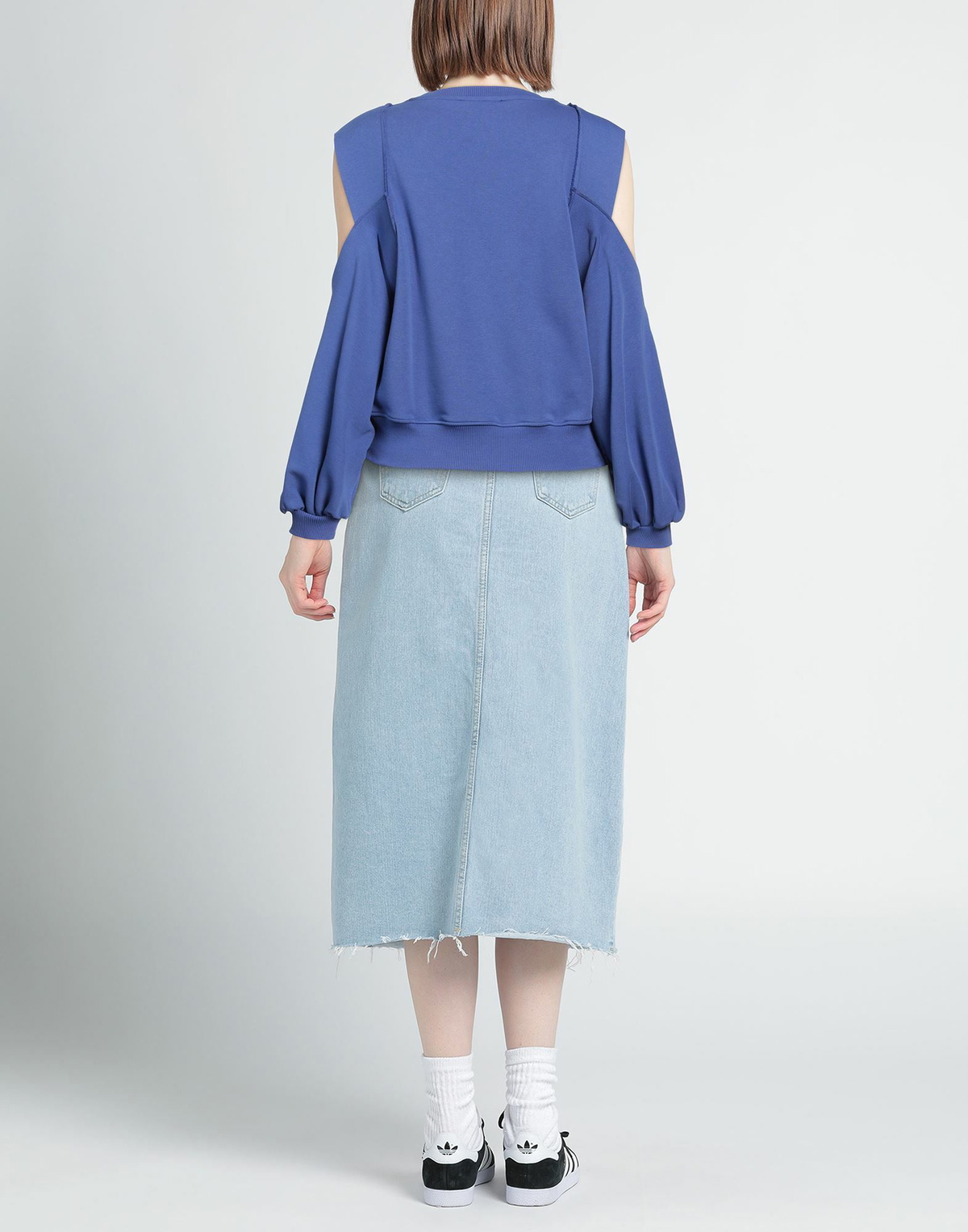 Jijil Womens Sweatshirt in Purple