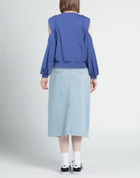 Jijil Womens Sweatshirt in Purple