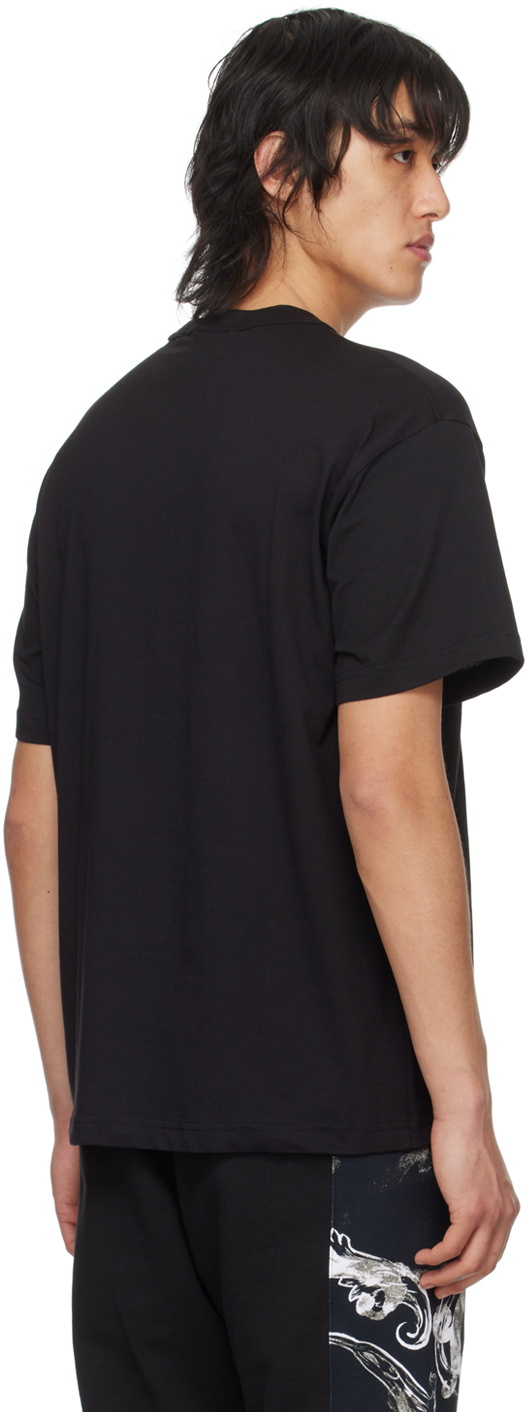 Versace Jeans Couture Black Bonded T-Shirt Versace
