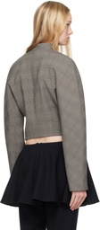 FIDAN NOVRUZOVA Gray Ivona Jacket