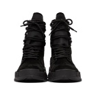 Versace Black High Sneaker Boots