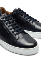 Oliver Sweeney Kendal Panelled Leather Sneakers Blue