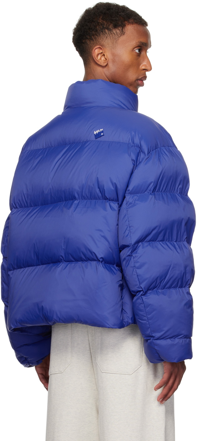 ダウンジャケット・コート [ADER ERROR]Significant TRS Tag Puffer Padding - Blue Blue Significant TRS Tag Down Jacket by ADER error on Sale