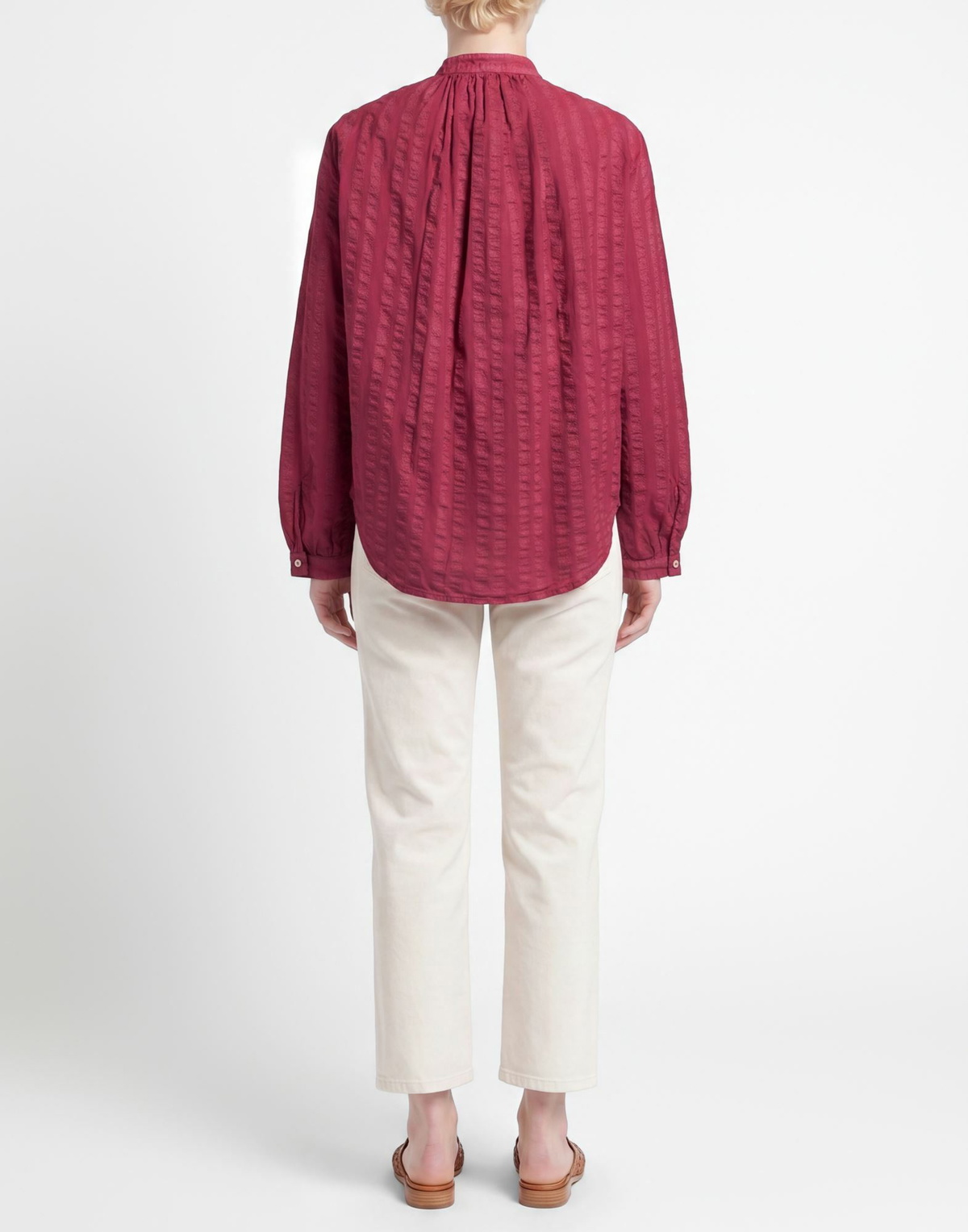 Massimo Alba Womens Shirt Garnet