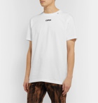 Off-White - Slim-Fit Logo-Print Cotton-Jersey T-Shirt - White