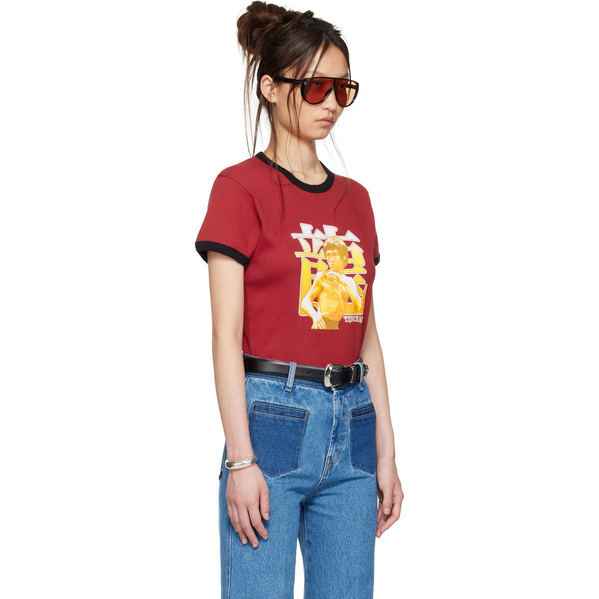 LU'U DAN BRUCE LEE x LỰU ĐẠN Red Ringer T-shirt